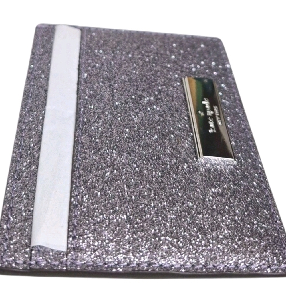 Kate Spade Kenzie Boxed Glitter Small Cardholder Candied Flower Multi KJ006 New - Picture 7 of 11